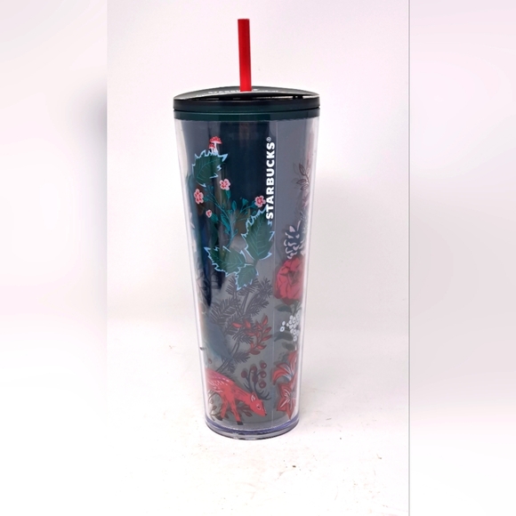 Starbucks Poinsettia Venti Holiday Tumbler - Picture 1 of 6